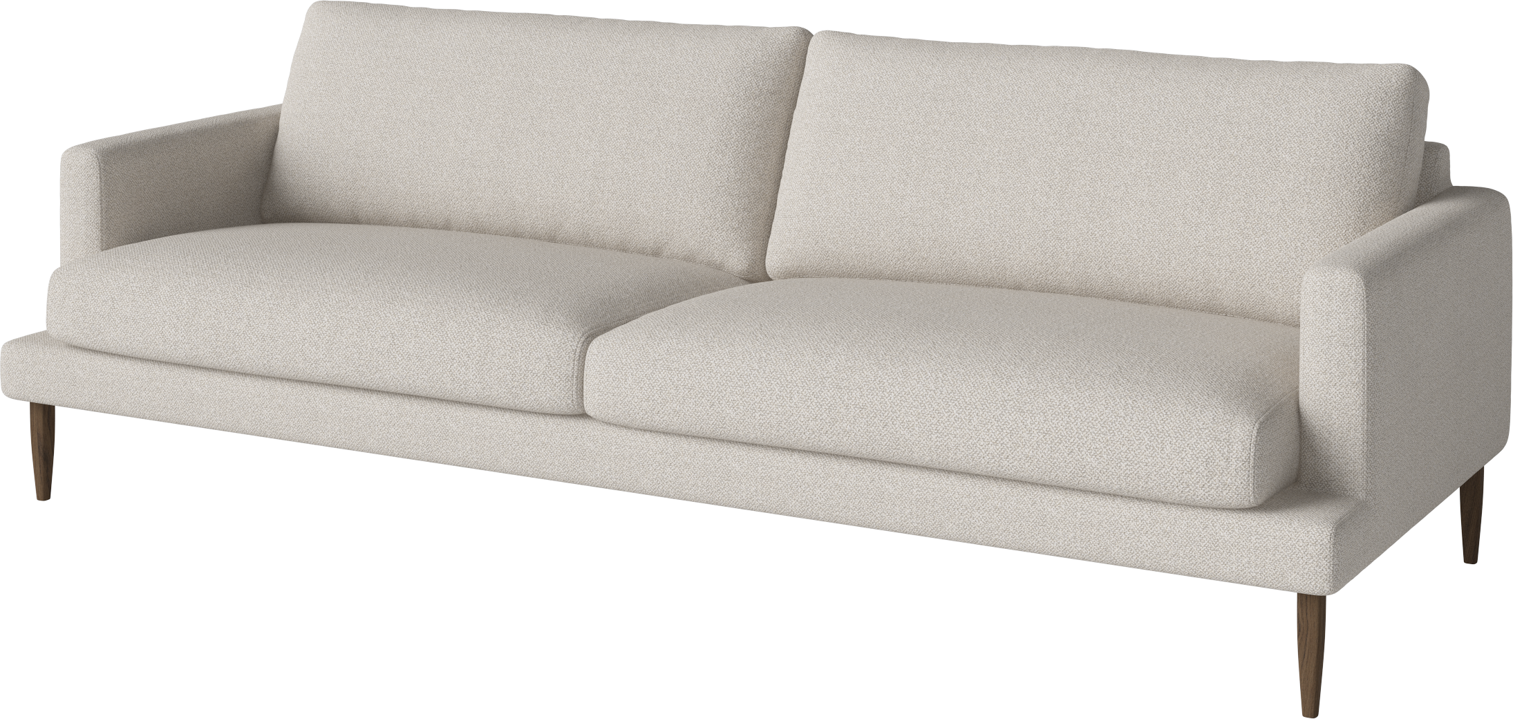 Sofa 3-osobowa VENEDA SLIM ciemna podstawa