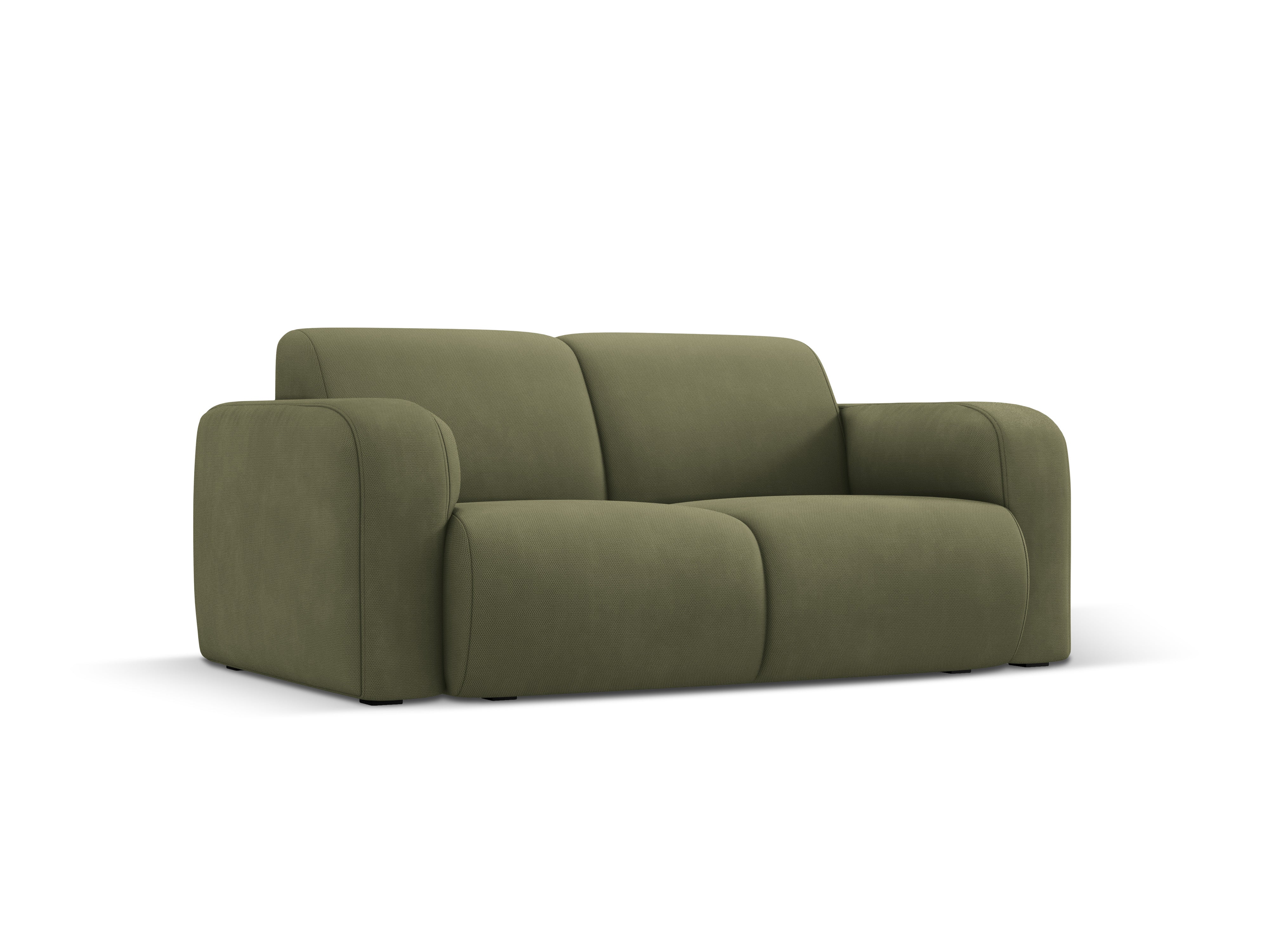 Sofa w tkaninie chenillowej 2-osobowa LOLA jasnozielony Windsor & Co    Eye on Design