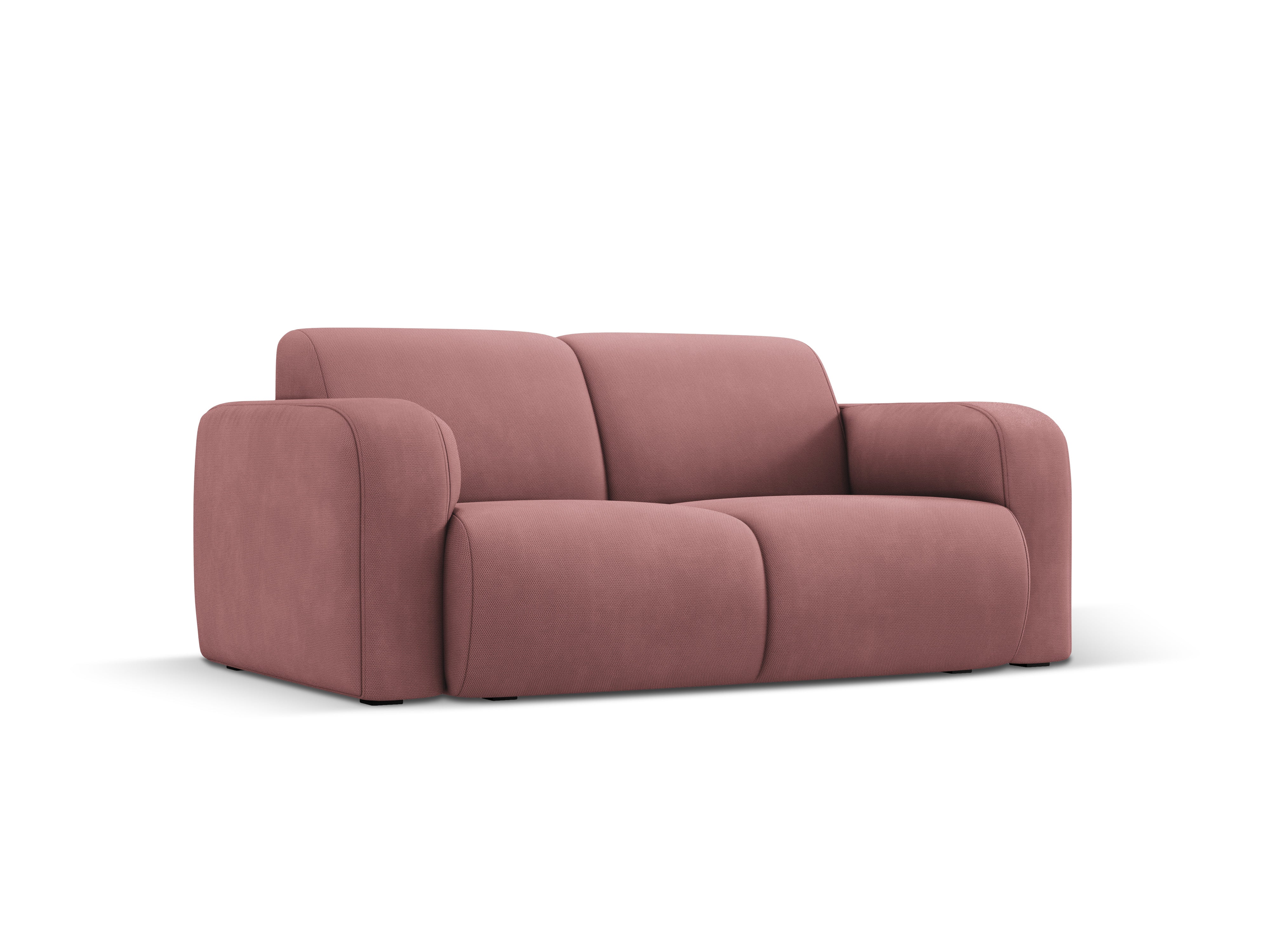 Sofa w tkaninie chenillowej 2-osobowa LOLA różowy Windsor & Co    Eye on Design
