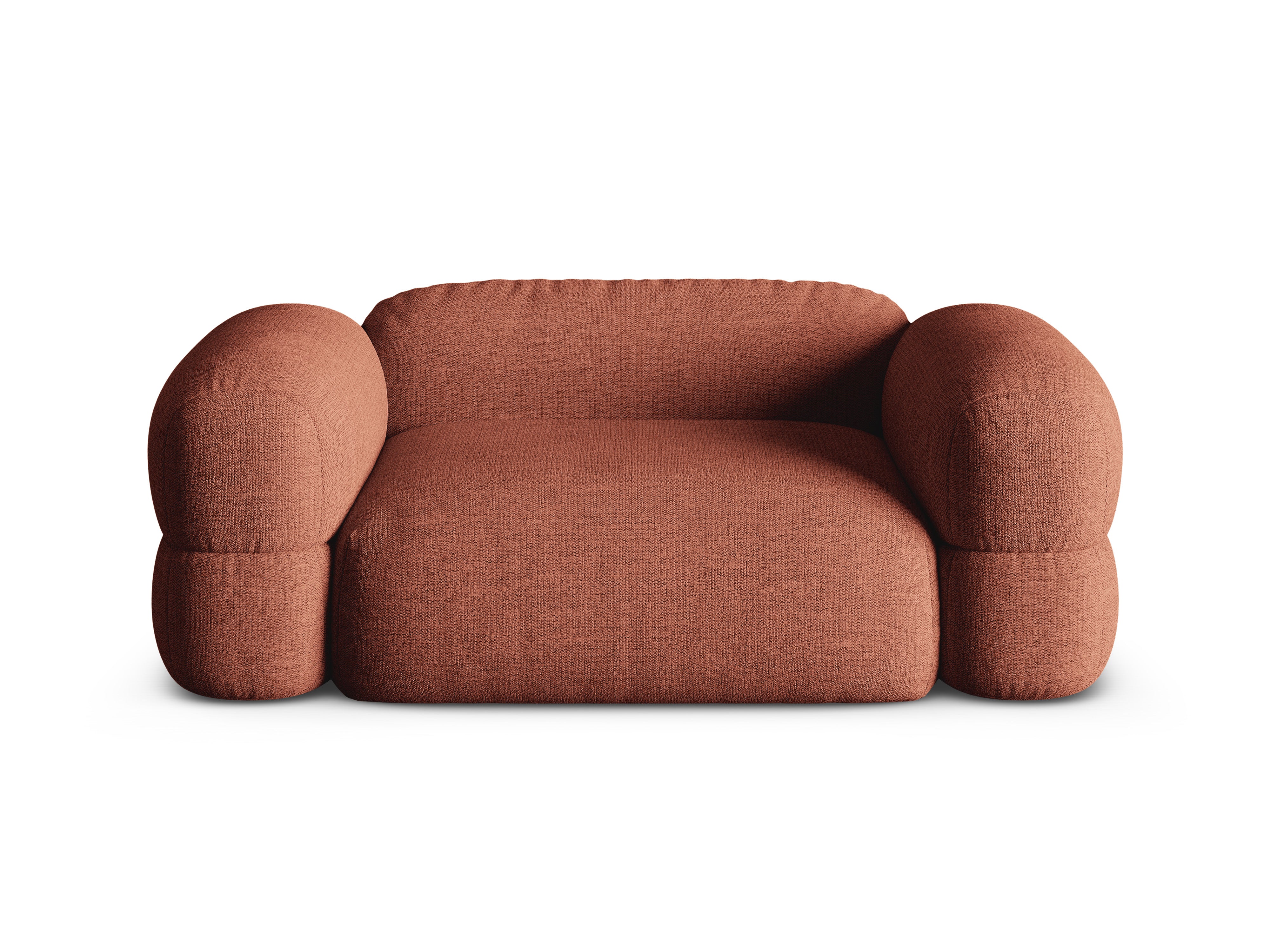Sofa 2-osobowa ROGER koralowy szenil