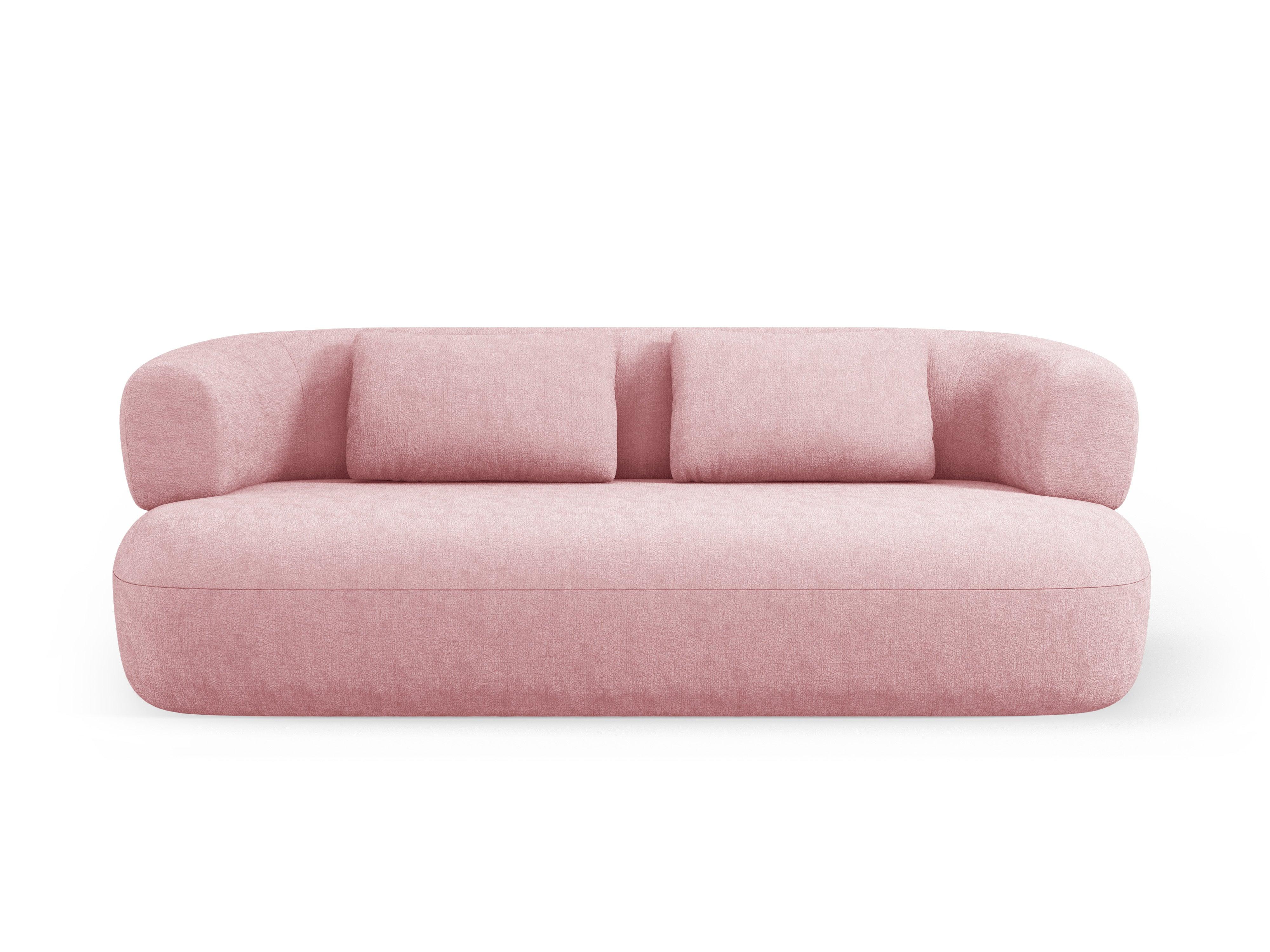 Sofa 3-osobowa ALDRIN różowy szenil Windsor & Co    Eye on Design