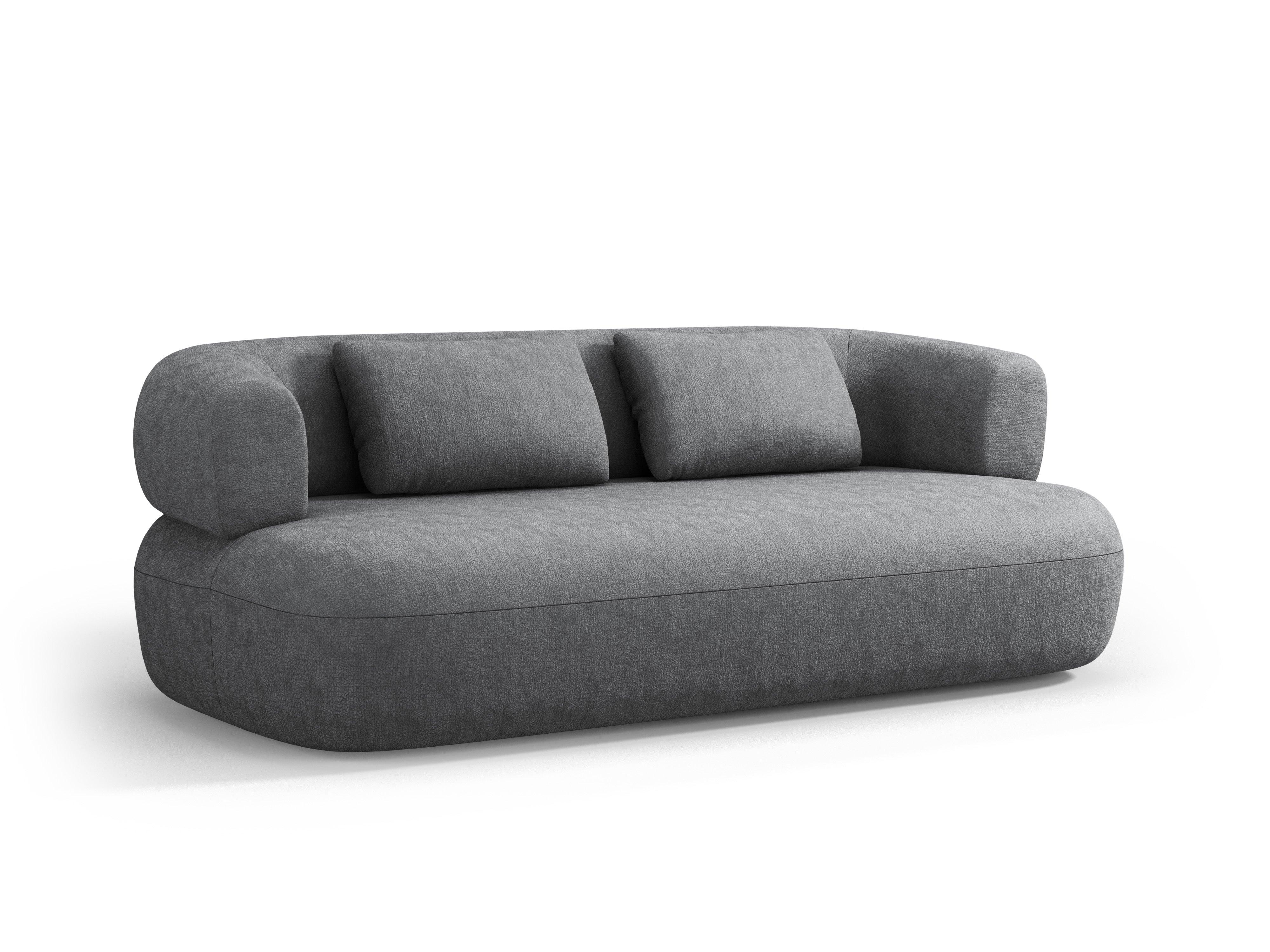 Sofa 3-osobowa ALDRIN ciemnoszary szenil Windsor & Co    Eye on Design
