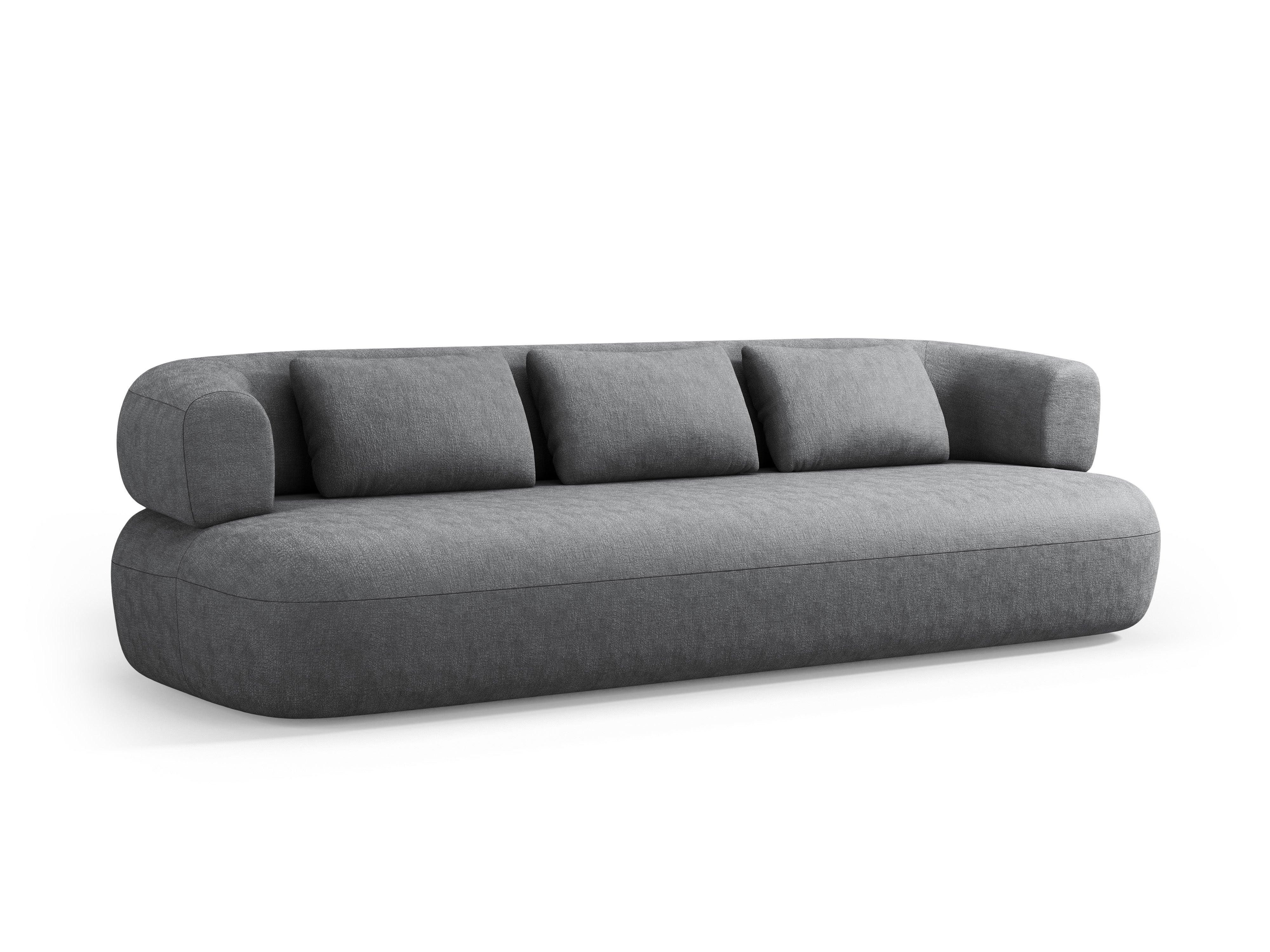 Sofa 4-osobowa ALDRIN ciemnoszary szenil Windsor & Co    Eye on Design