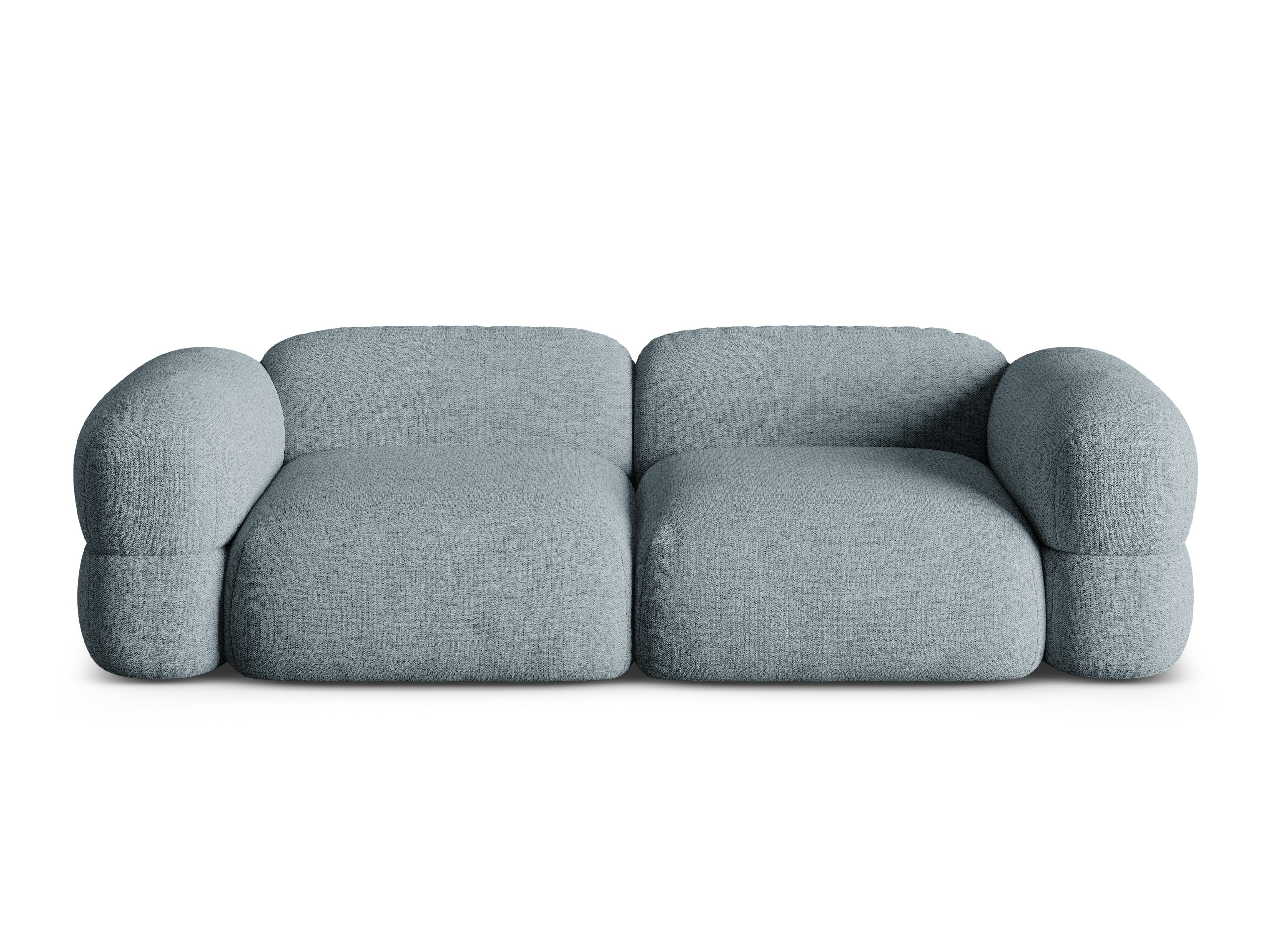 Sofa 4-osobowa ROGER błękitny szenil