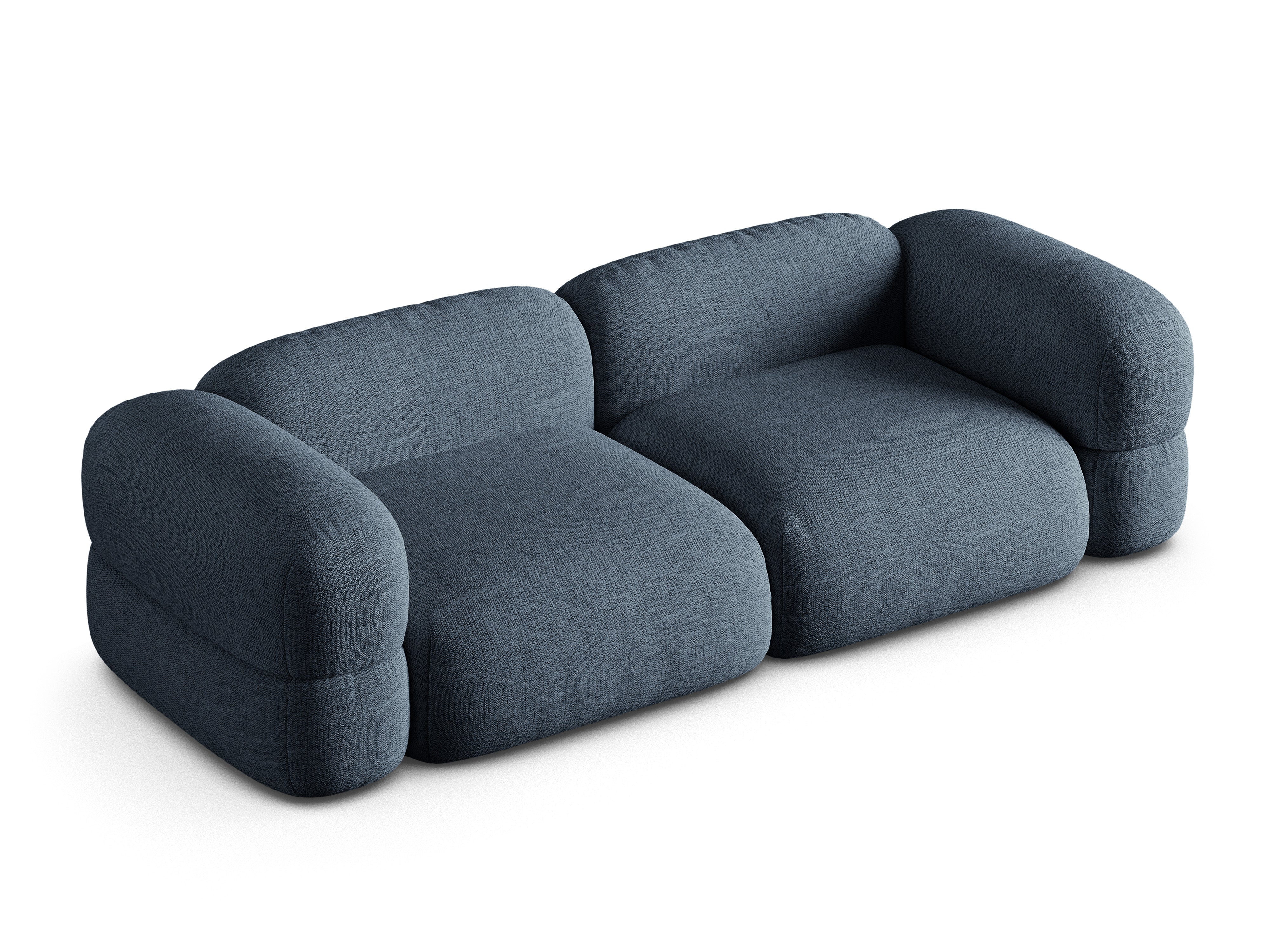 Sofa 4-osobowa ROGER ciemnoniebieski szenil