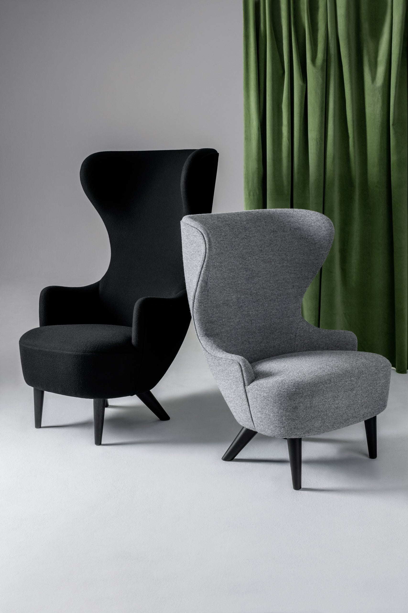 Wingback Micro Polstered Sessel [Julia]