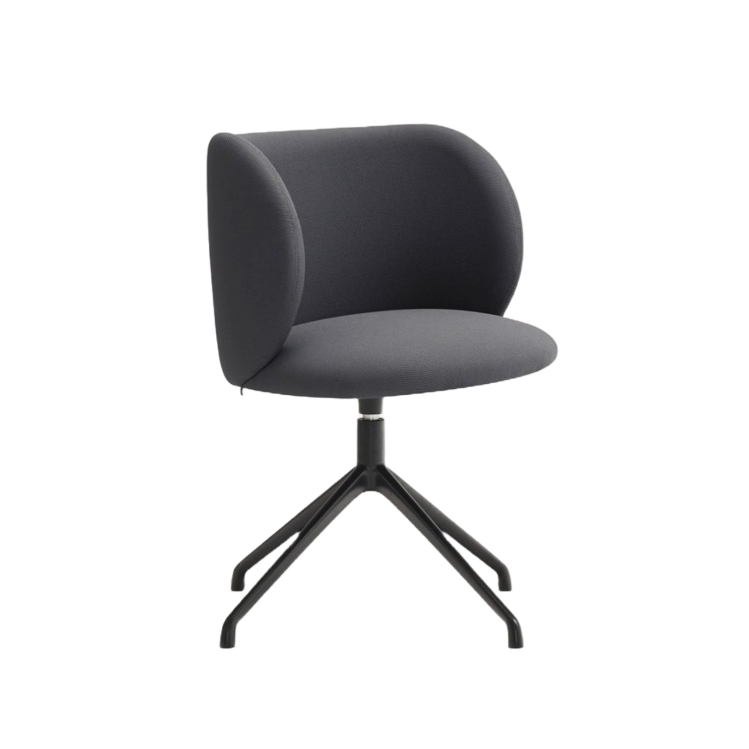 Krzesło obrotowe MOGI ciemnoszary z czarną podstawą Teulat    Eye on Design