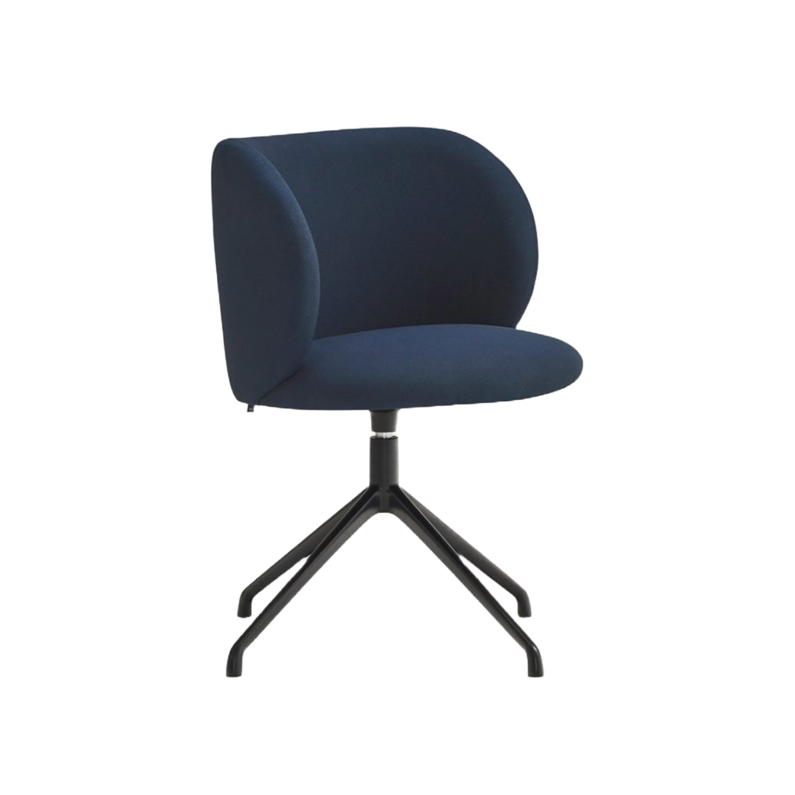 Krzesło obrotowe MOGI granatowy z czarną podstawą Teulat    Eye on Design
