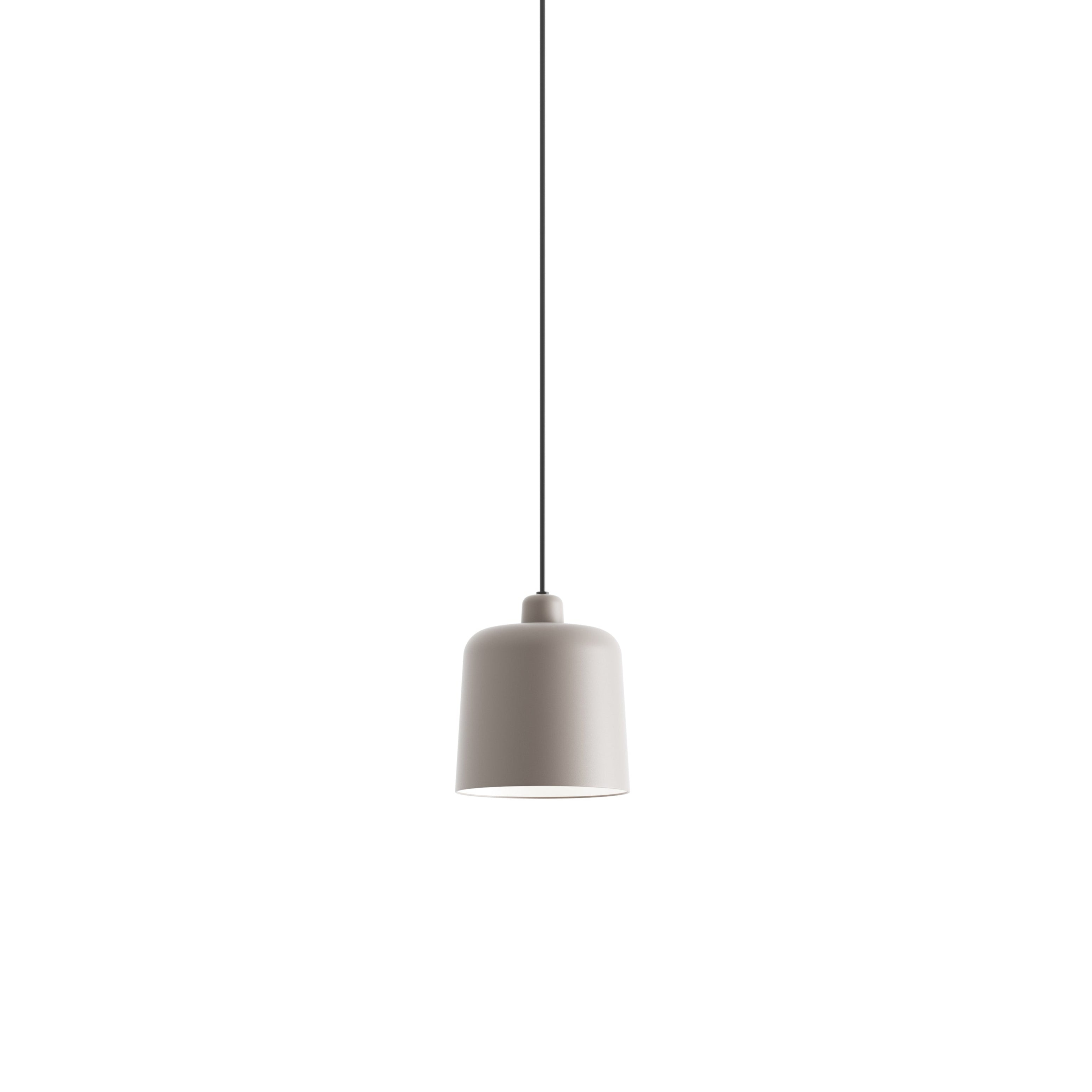 Gray hanging lamp