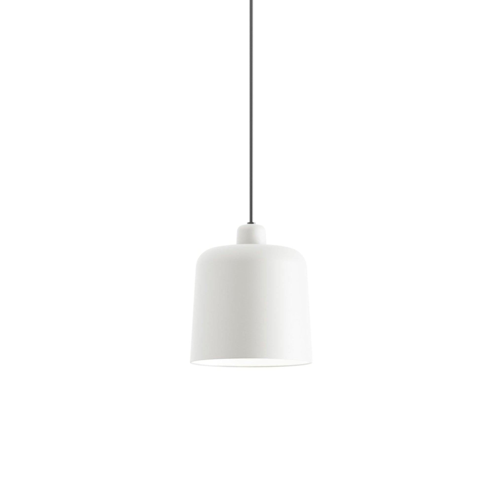 White hanging lamp