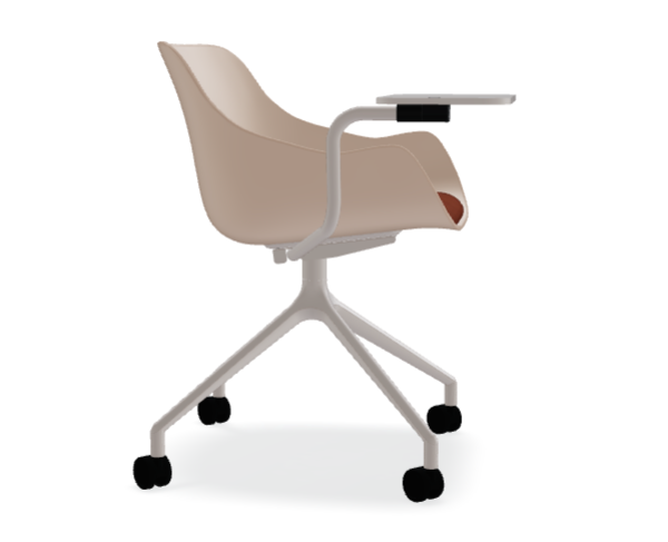 Office chair with Baltic remix top rotary base on wheels