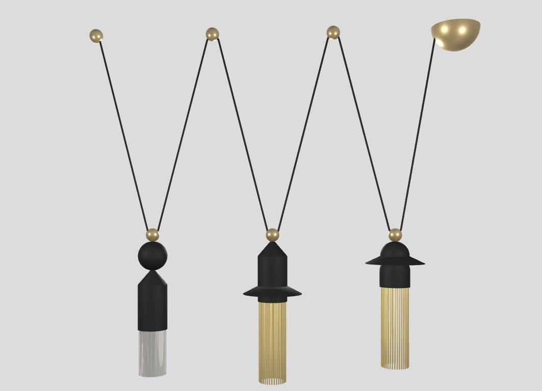 Lampa wisząca NAPPE C3
