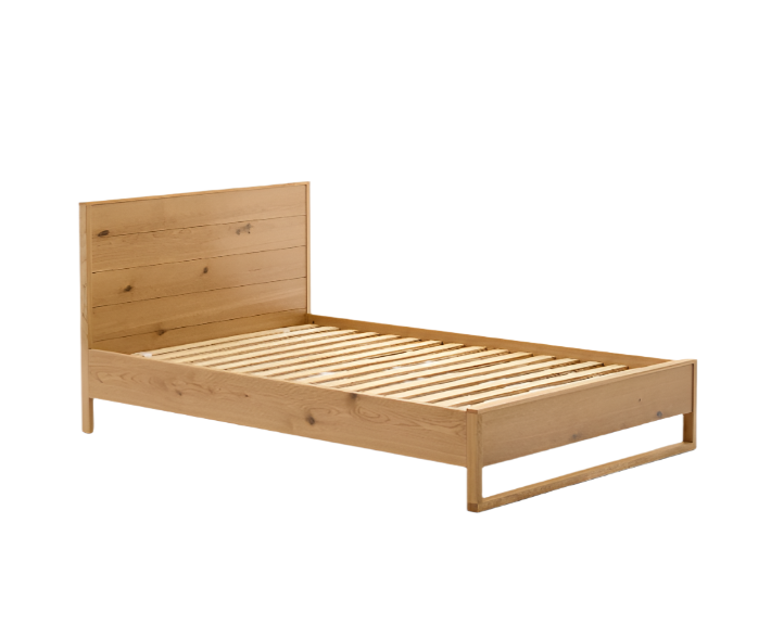 Single bed alguema oak veneer