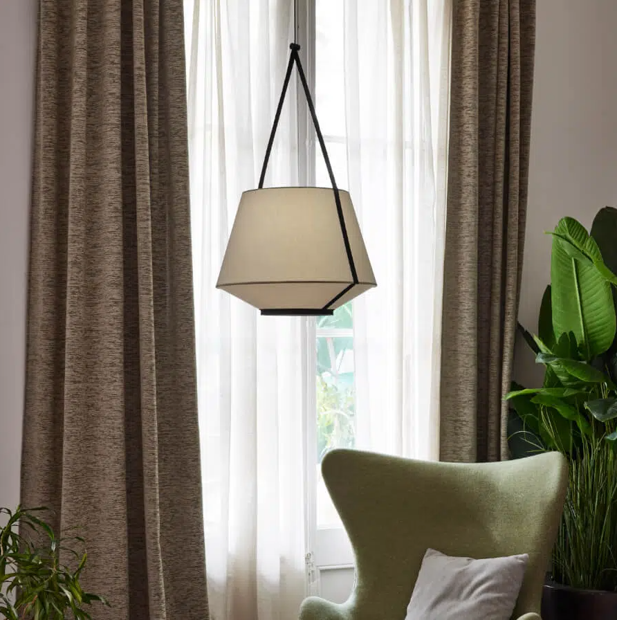 Carrie Beige Hanging Lampe