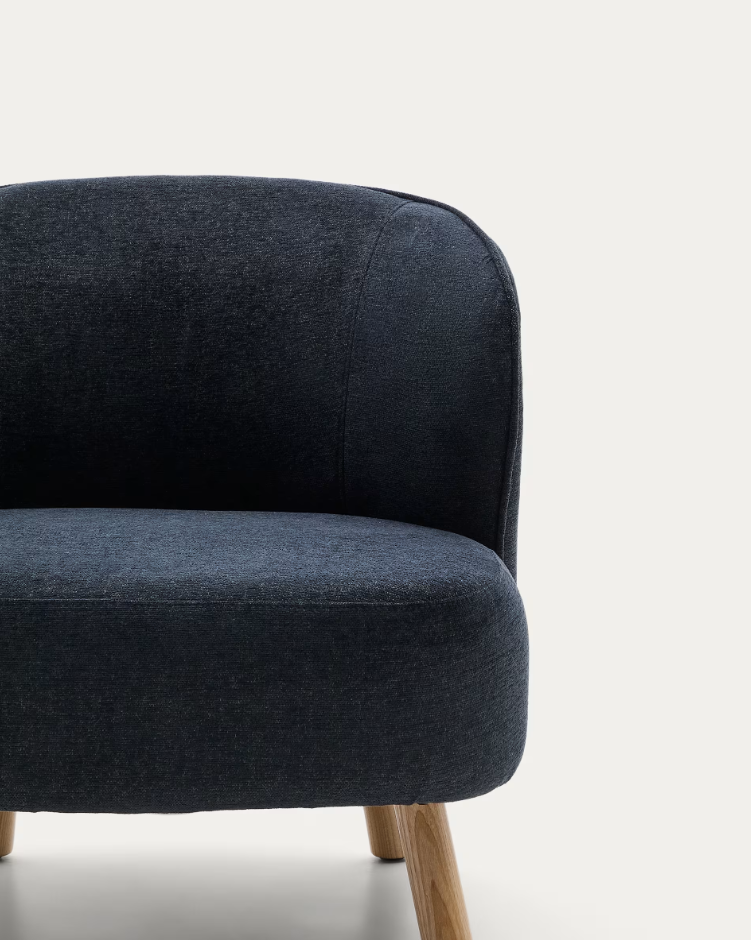 Armchair of the szenyl street blue -gray