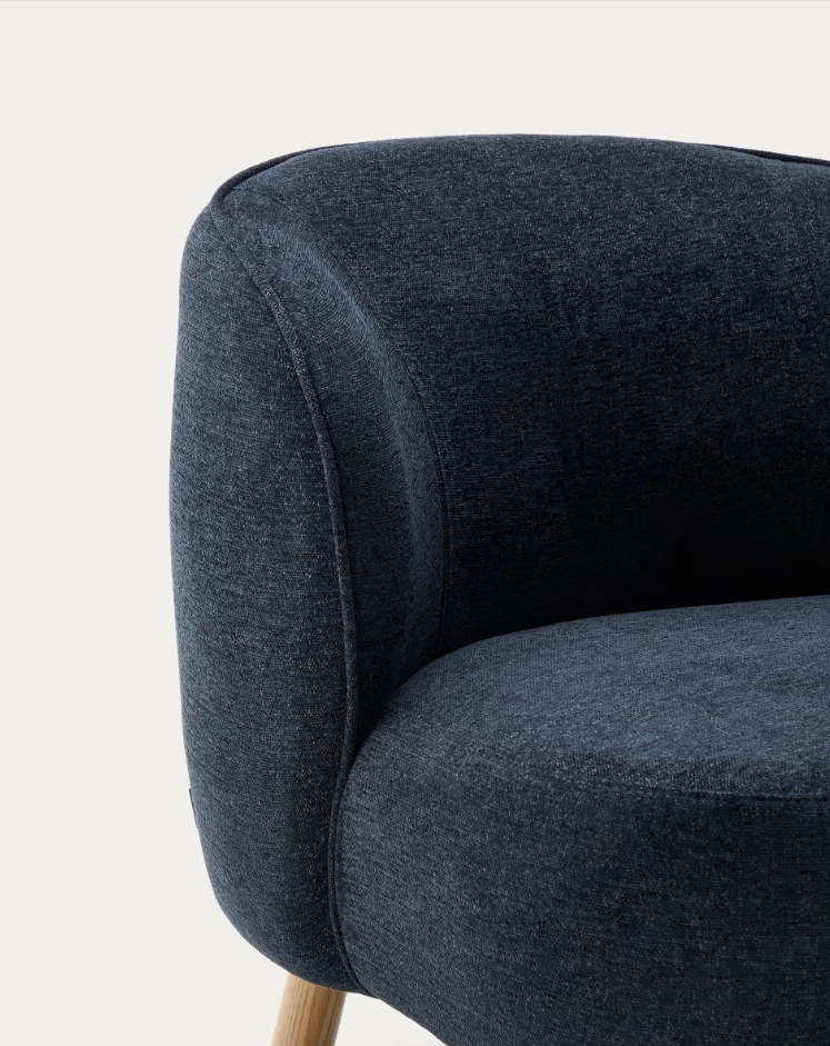 Armchair of the szenyl street blue -gray