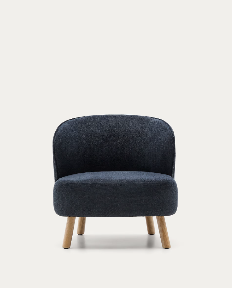 Armchair of the szenyl street blue -gray