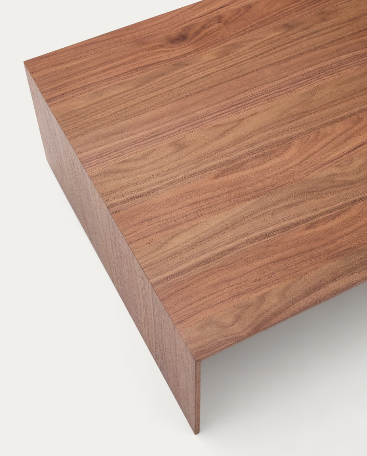 Litto nut veneer coffee table