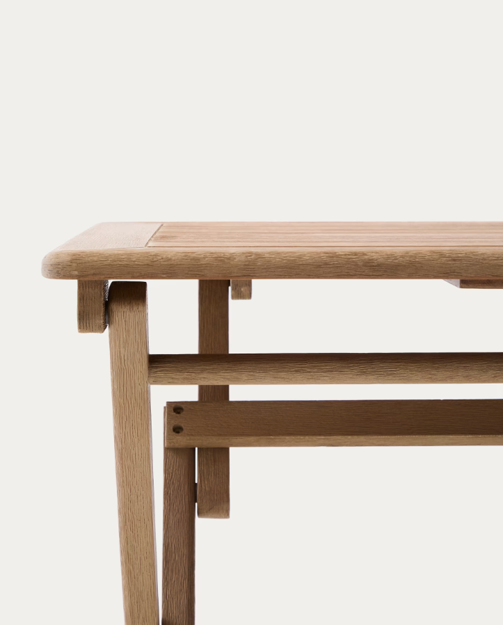 Folding table Dandar solid acacia wood [Julia]