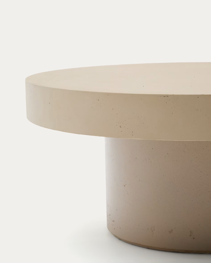 Aigablava coffee table beige cement [Julia]