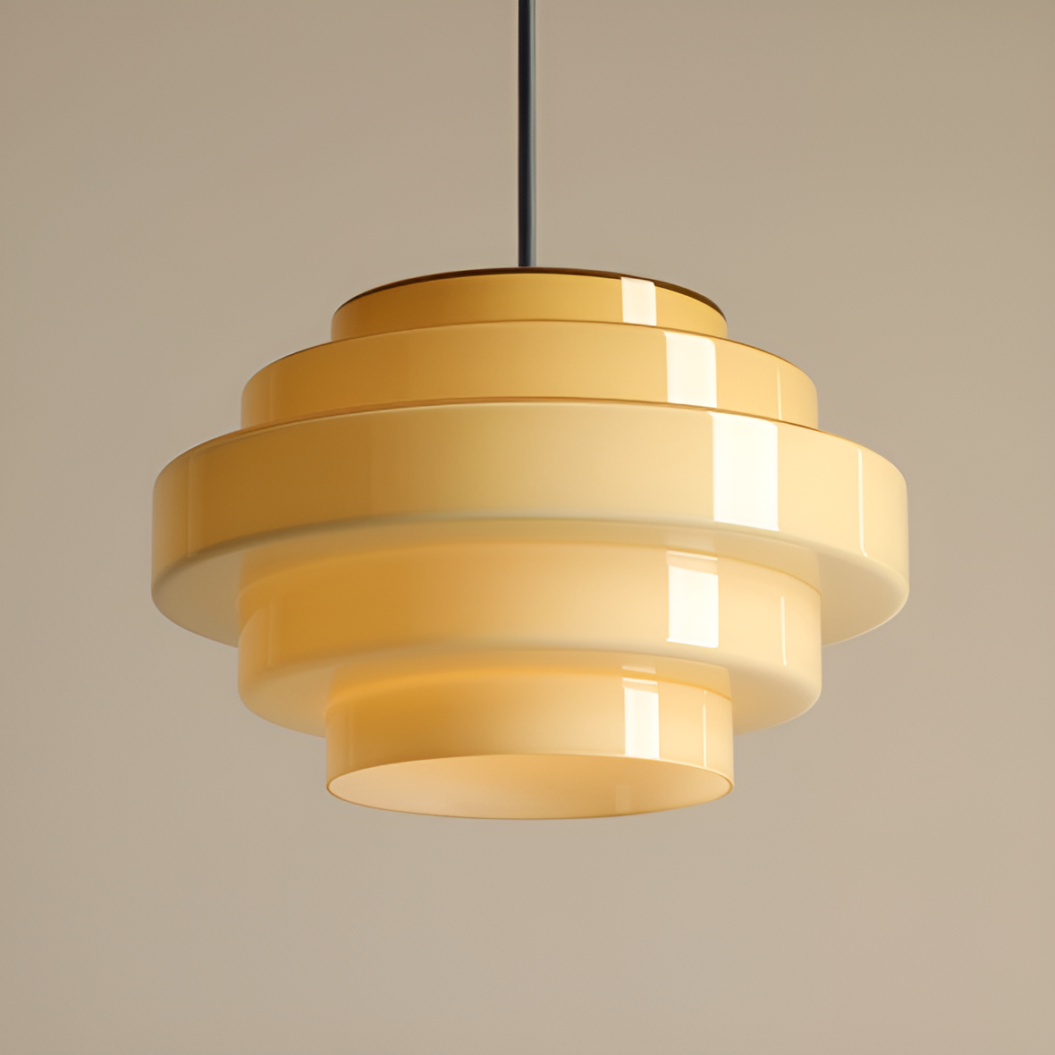 Lampa wisząca FILO beżowy