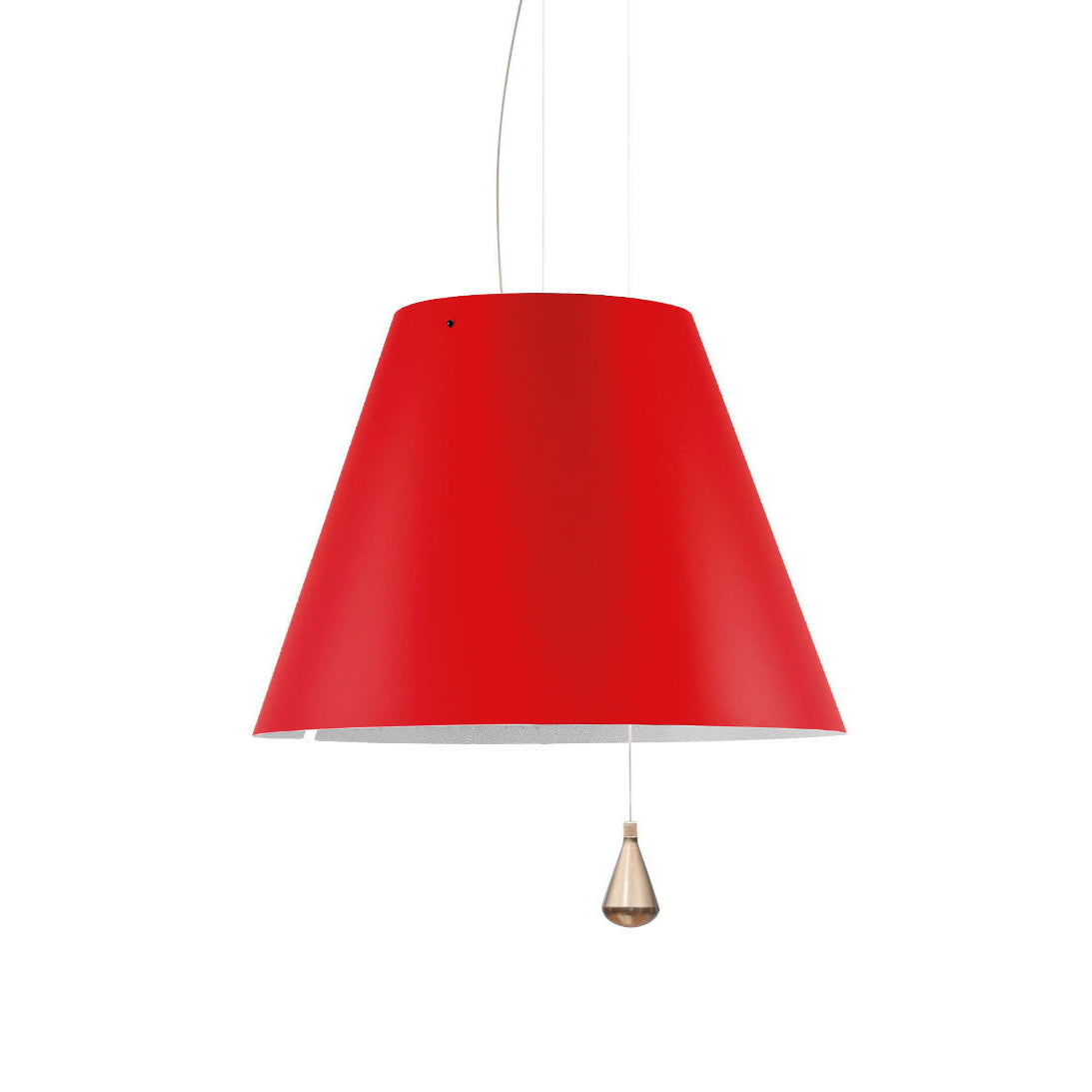 Lady Costanza Red Hanging Lampe