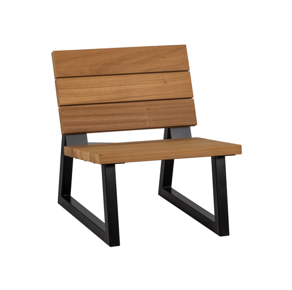Krzesło zewnętrzne BANCO drewno Woood    Eye on Design