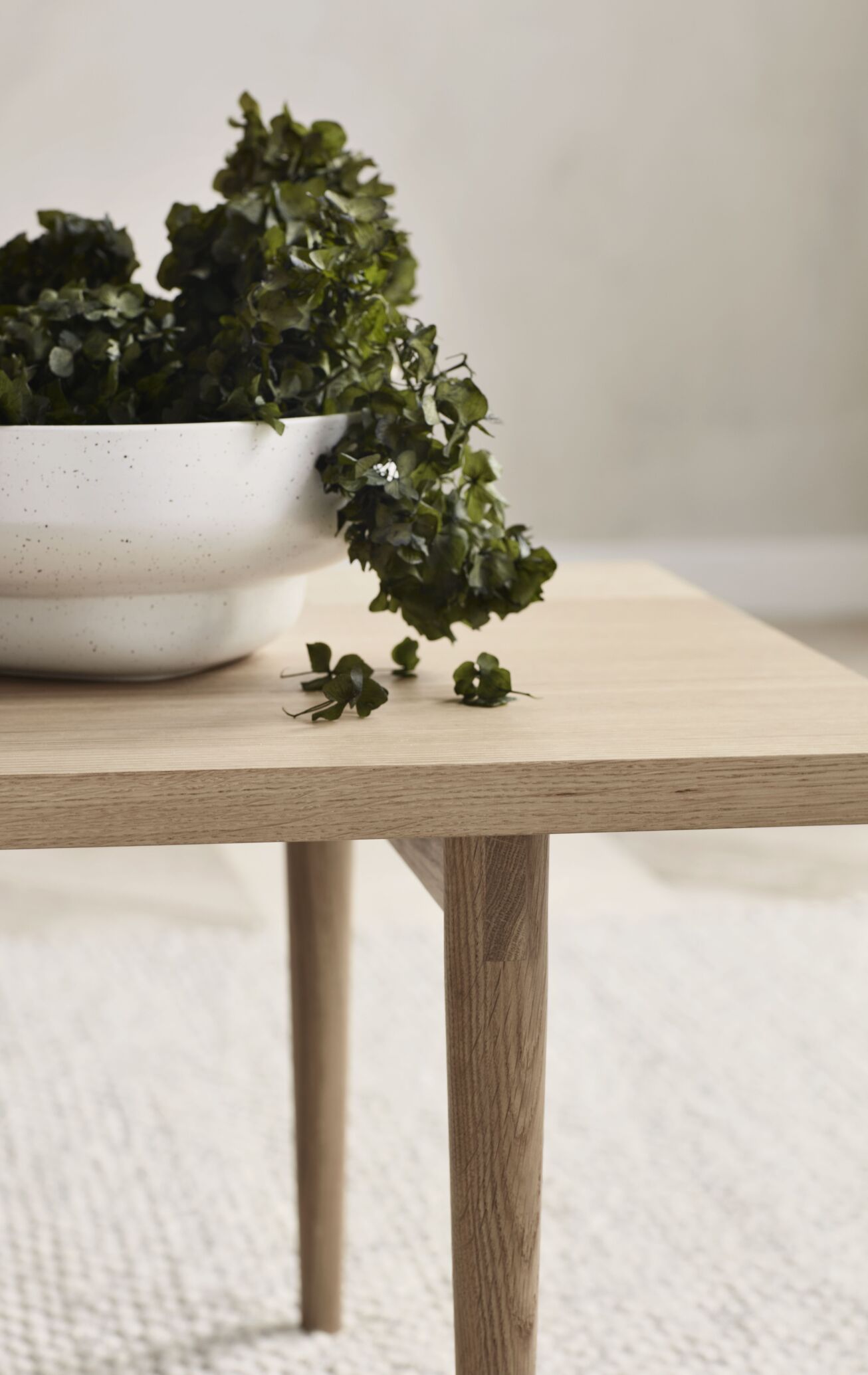 Berlin coffee table, bleached oak veneer