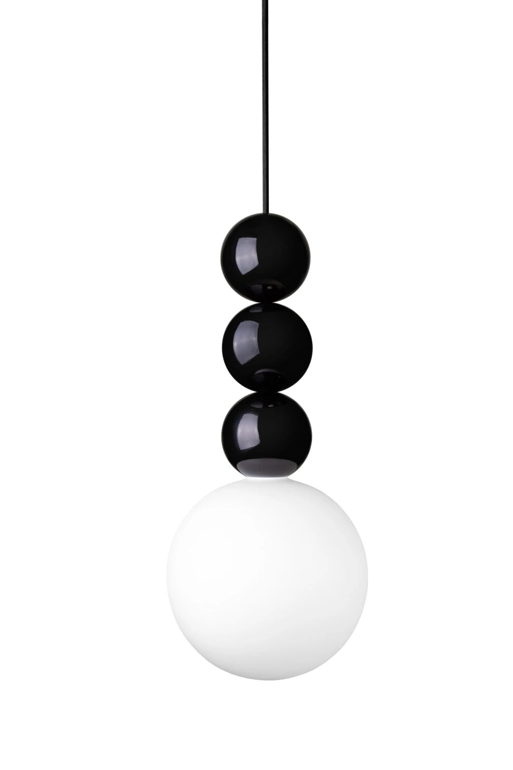 Hanging lamp Bla Piano Black