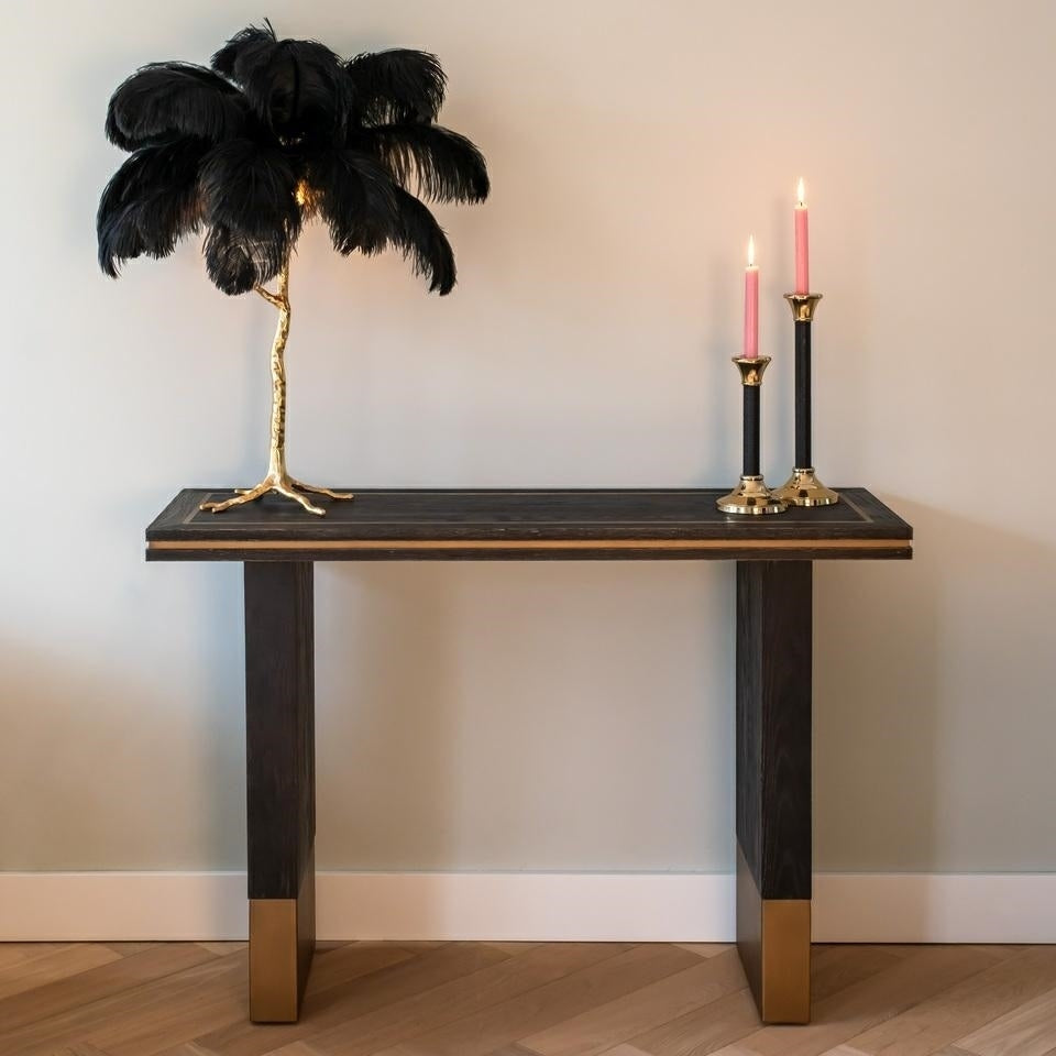 [wycofany] Lampa stołowa UPANOVA czarne pióra Richmond Interiors    Eye on Design