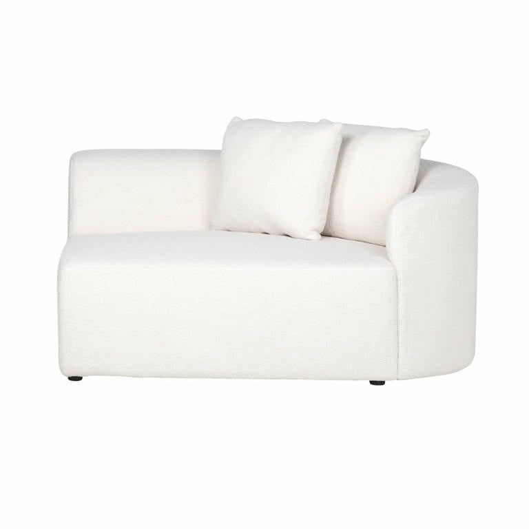 Sofa modułowa GRAYSON - element krótki biały Richmond Interiors Prawa   Eye on Design
