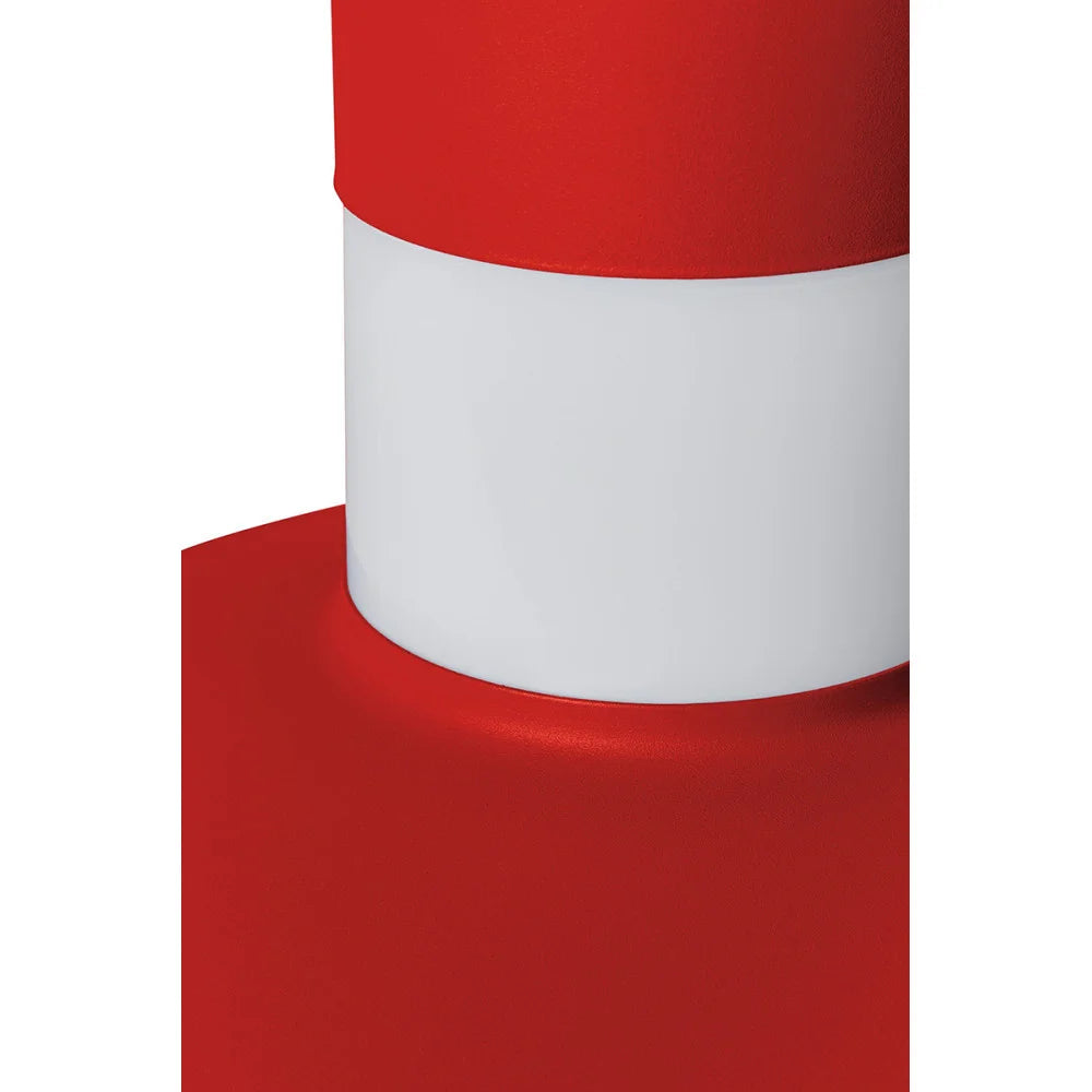 Lampa wisząca CAPONIO czerwono-pomarańczowy