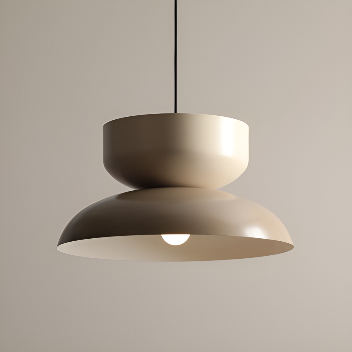 Lampa wisząca ELO beżowy