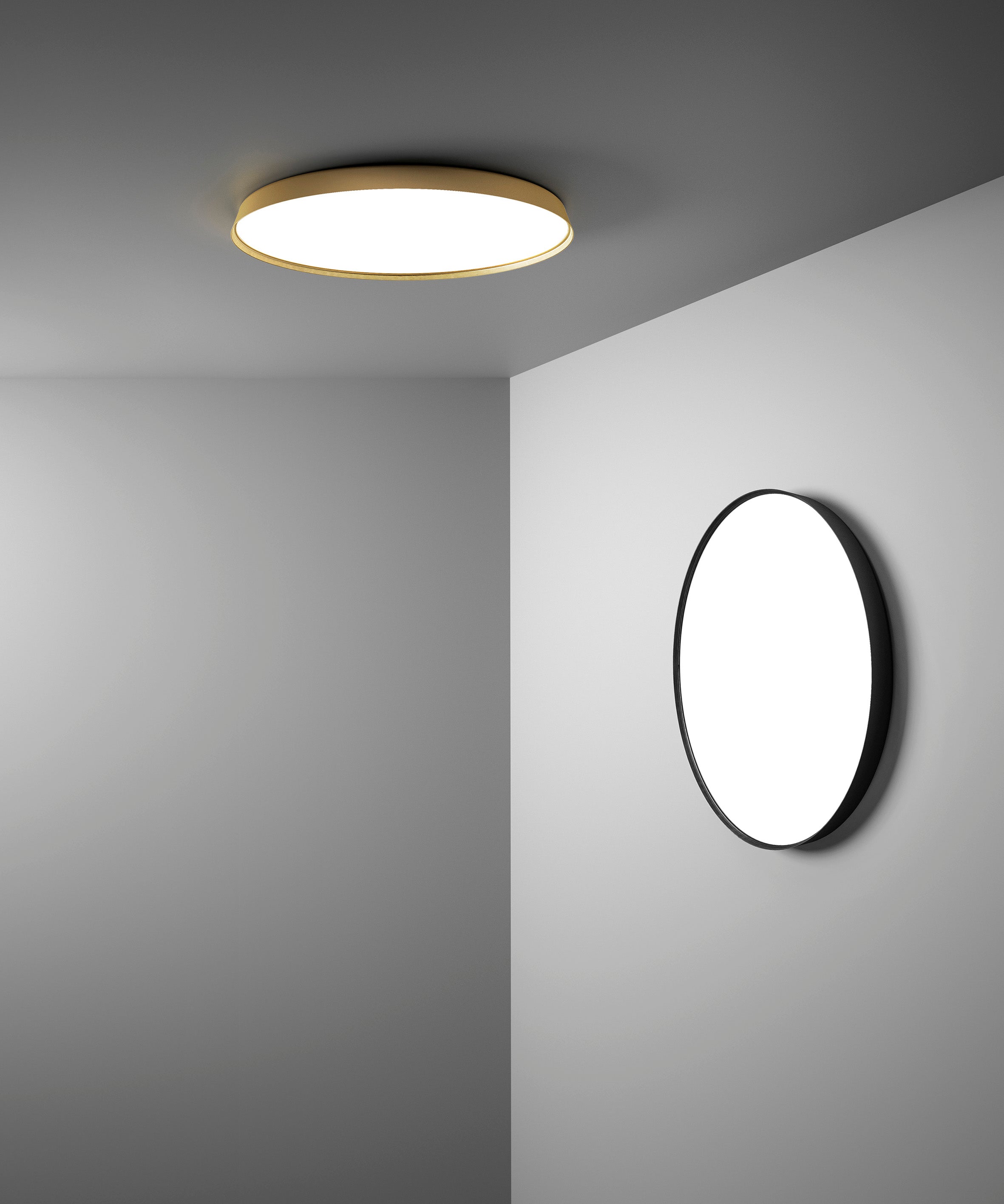 Wall lamp Compendium Plate black