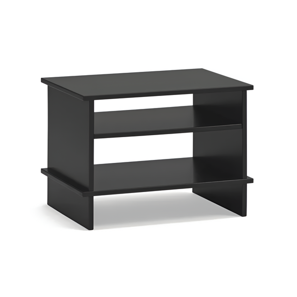 Inari black bedside table