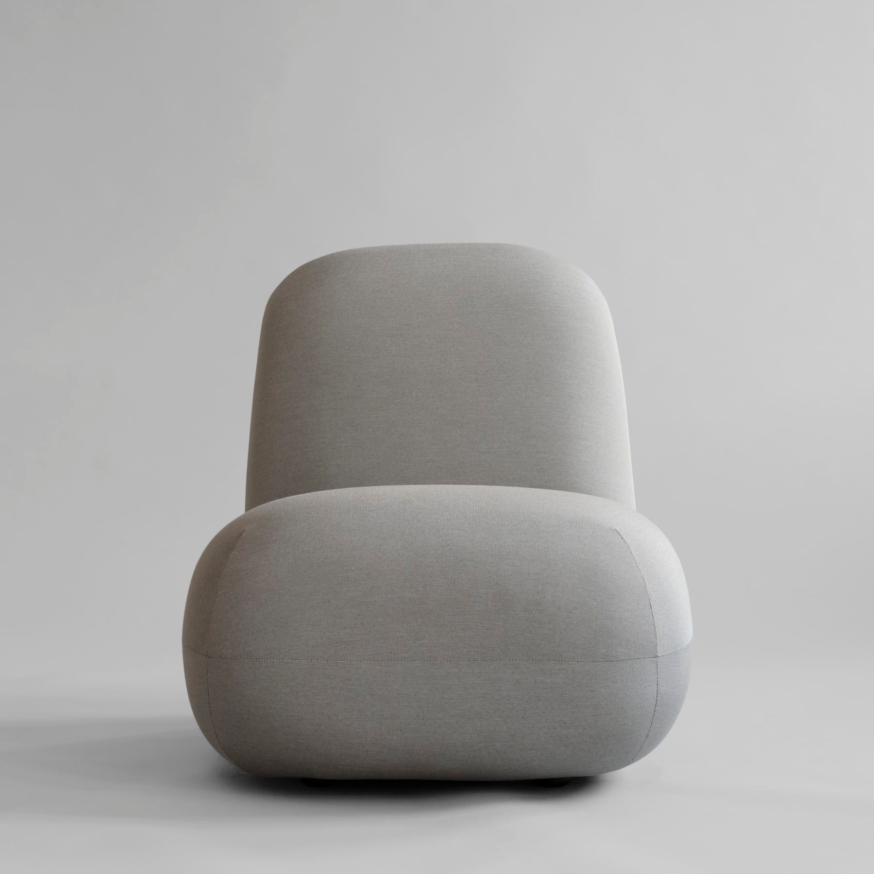 TOE CHAIR FLAT grauer Sessel [Klaudia]