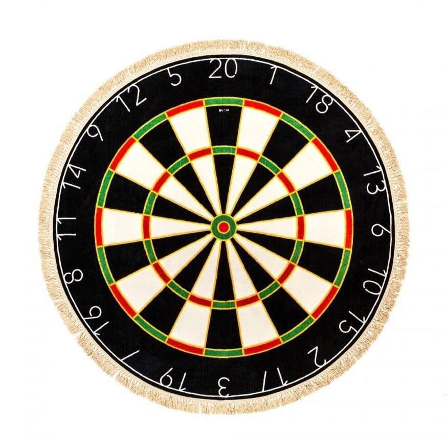 Dywan okrągły DARTBOARD czarny Seletti    Eye on Design