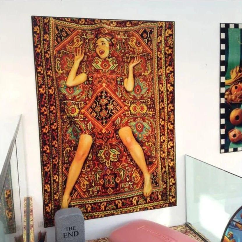 Dywan RECTANGULAR LADY ON CARPET Seletti    Eye on Design