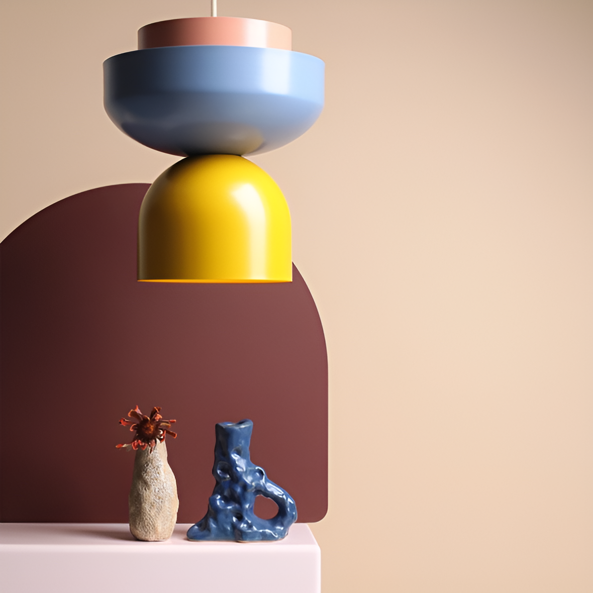 Lampa wisząca ULIA wielokolorowy