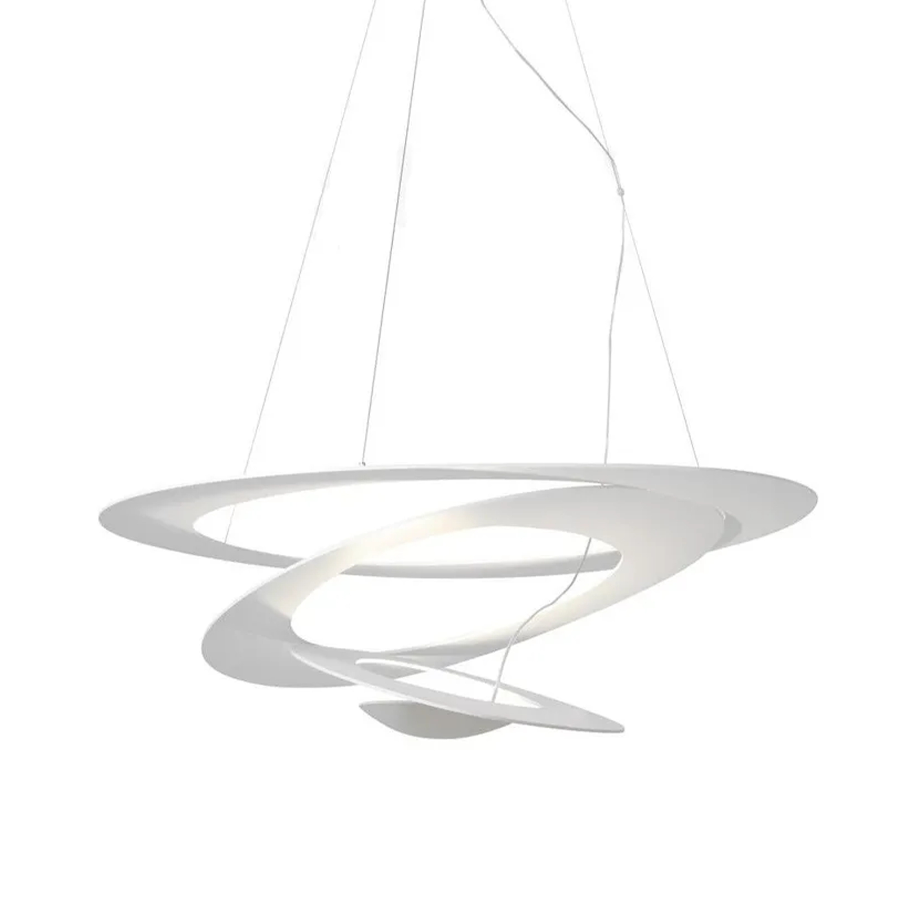 White hanging lamp