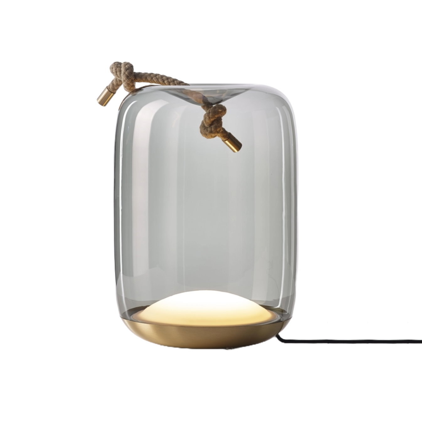 Knot table lamp - Cilindro glass