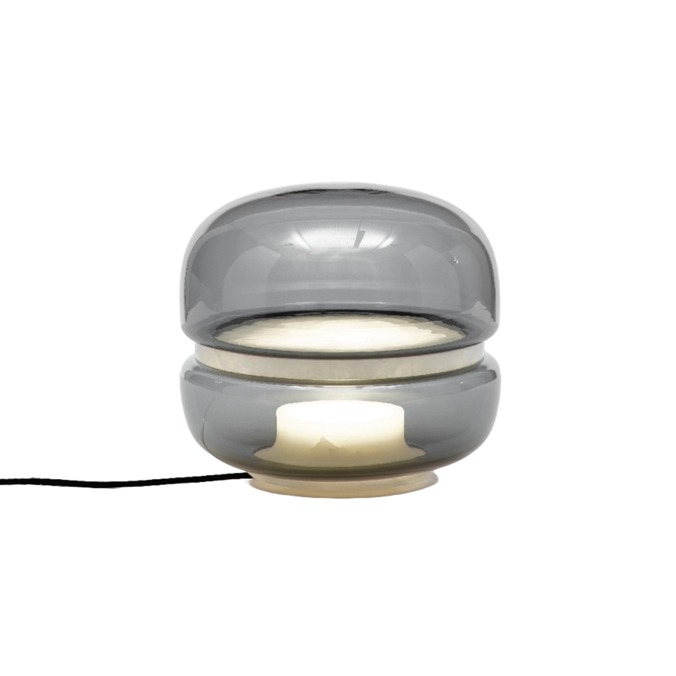 Lampa stołowa MACARON MINI dmuchane szkło z onyksem