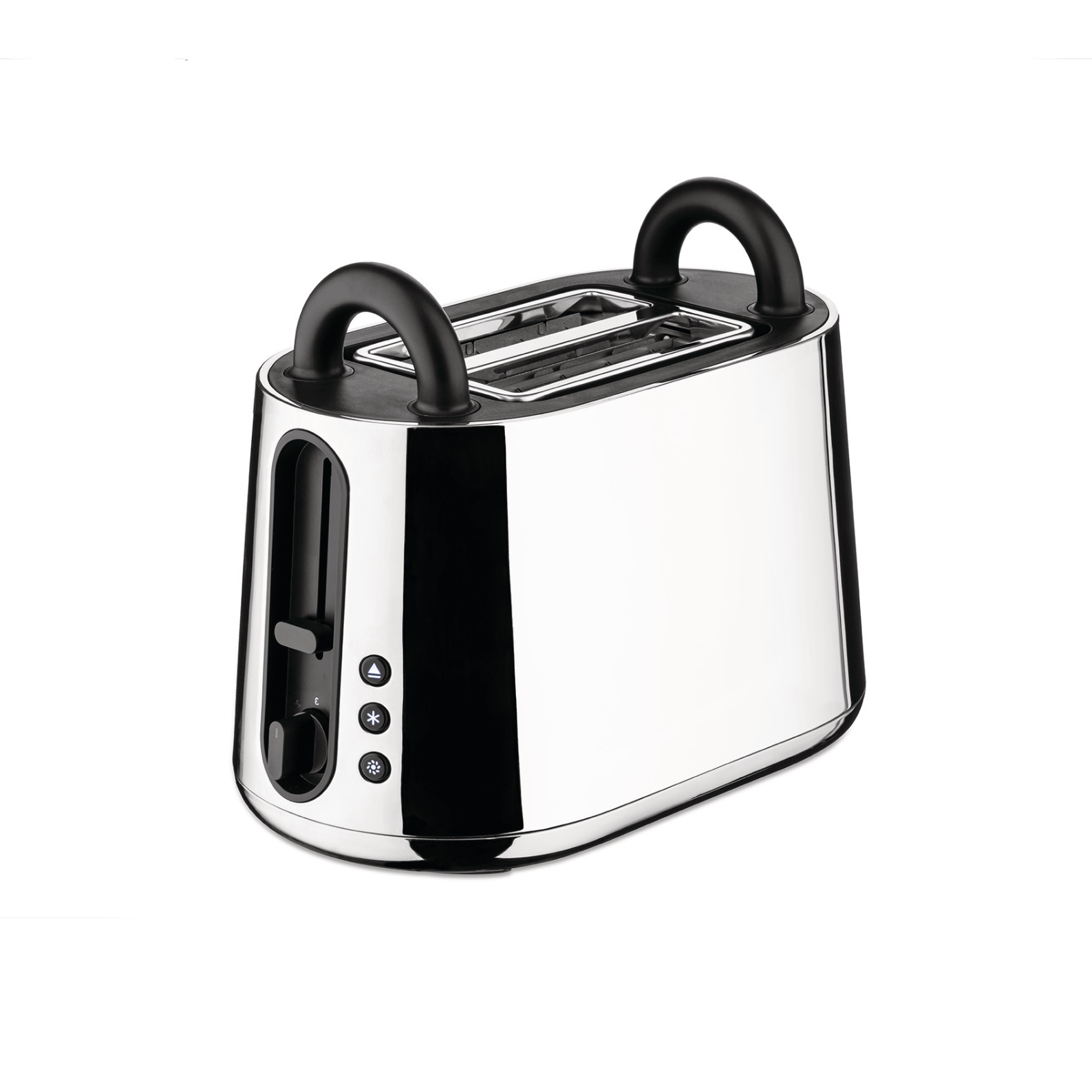 Gleis Toaster Edelstahl