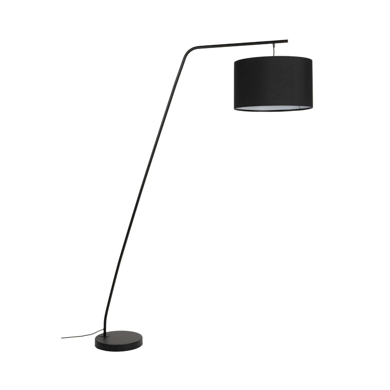 Martine black floor lamp