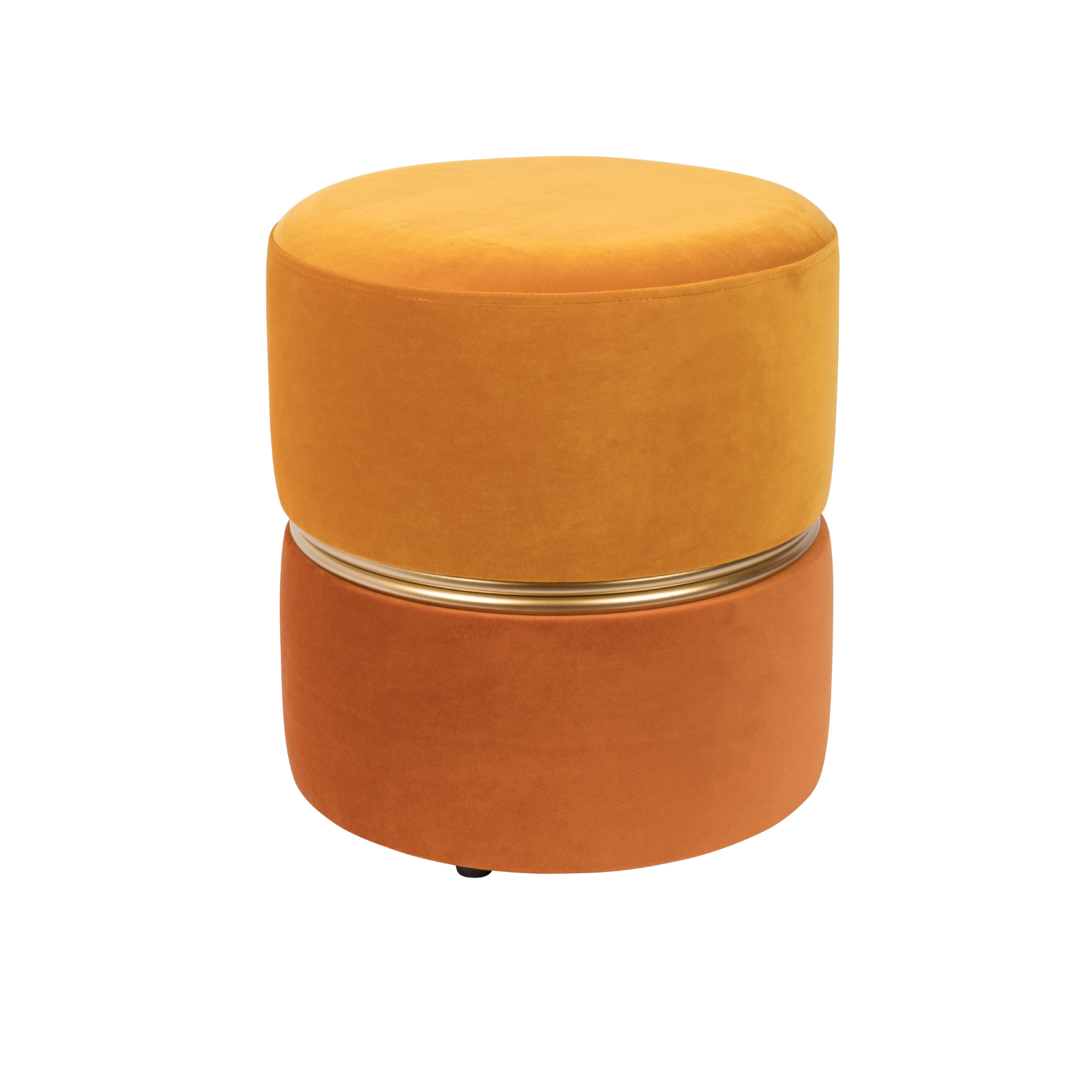 Sprudeliger Mandarin Pouf