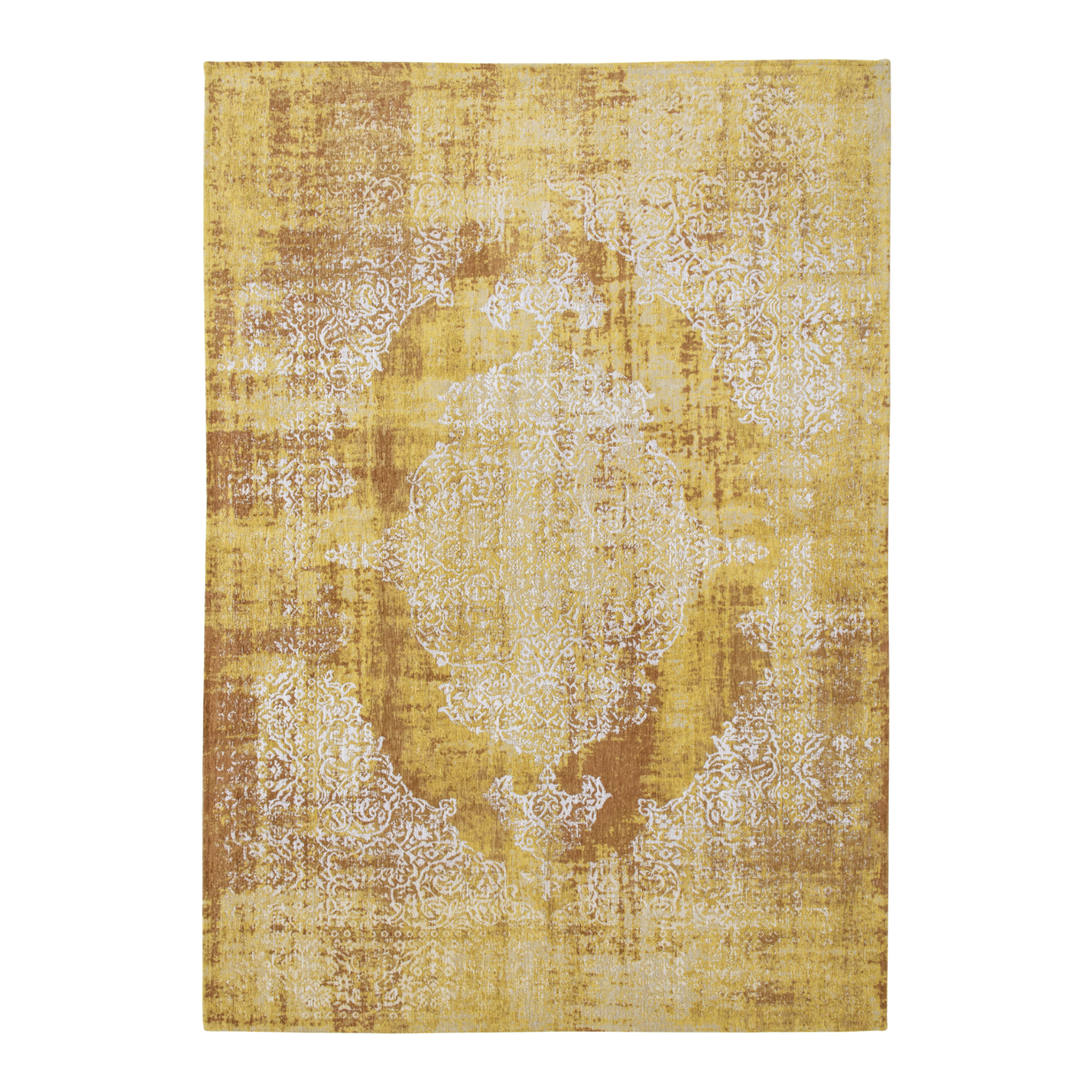 Kirman Sunwax yellow rug