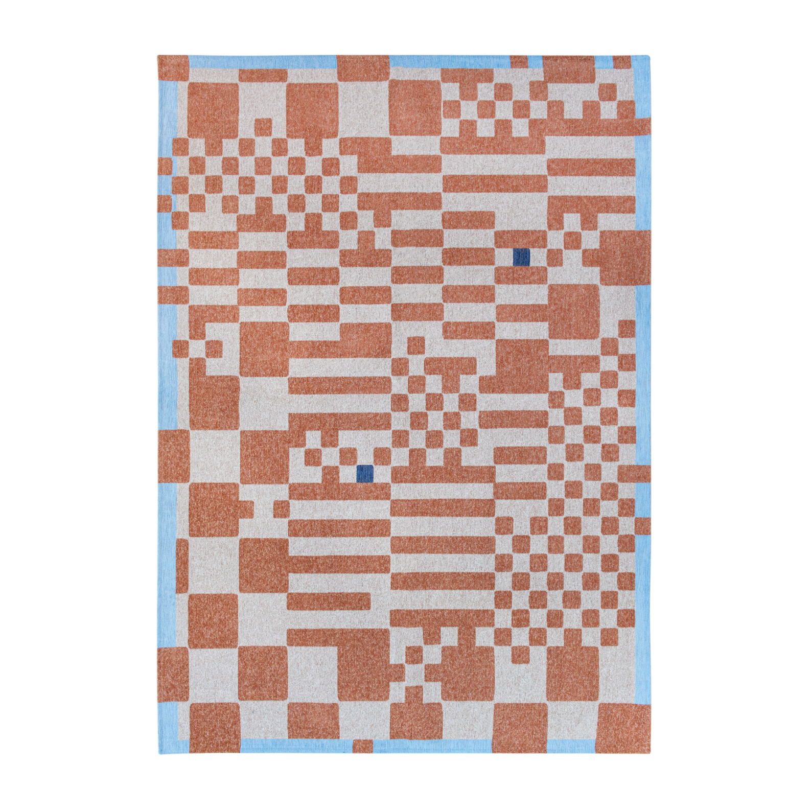 Chess nude pink rug