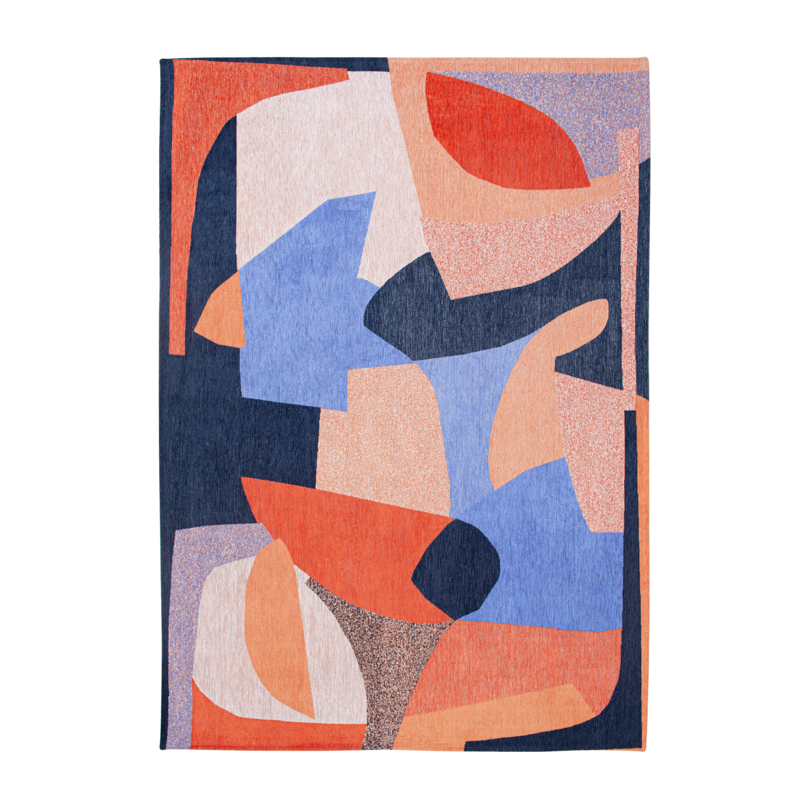 Shapes Carpe rug diem orange-blue