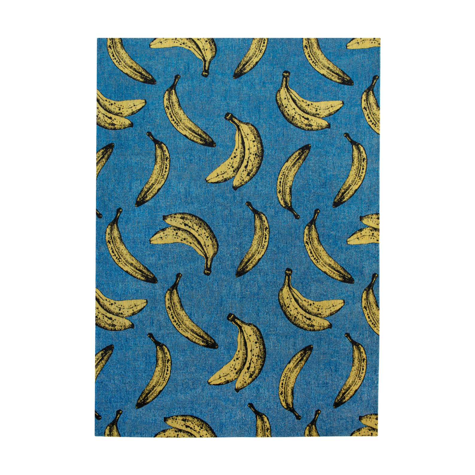 Banana California blue rug blue