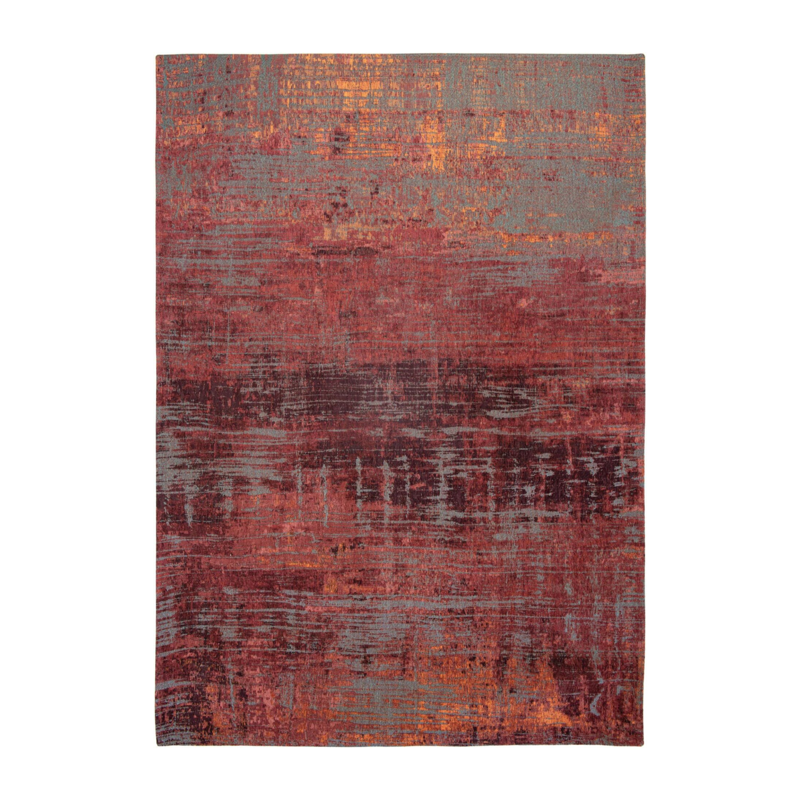 Streaks rug nassau red red